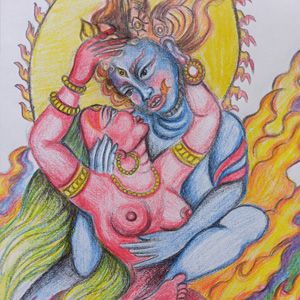 imartisan-pencil-color-medieval-paintings-nepal-07