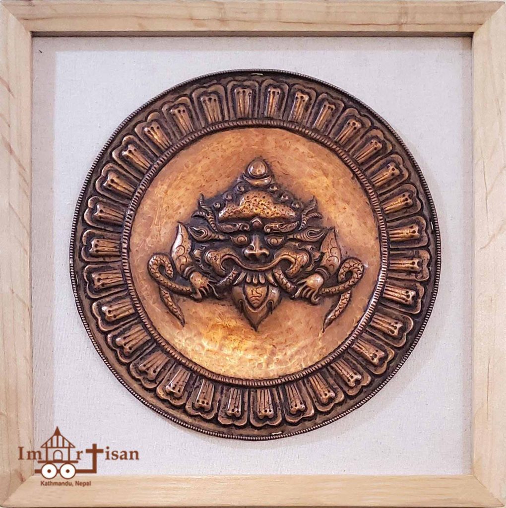 12 inch chhepu copper nepali artisans