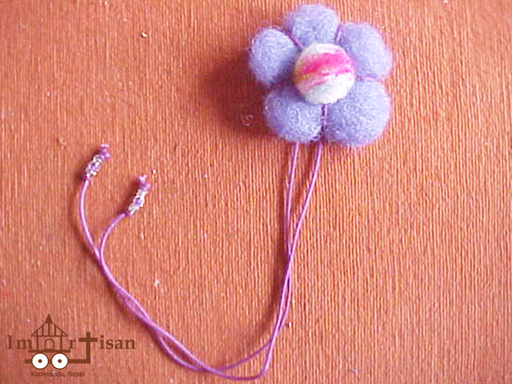felt-bracelet-flower