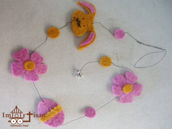 felt-garland-easter